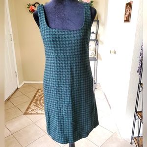 Modcloth Bountiful Bookshelf Houndstooth dress/jumper sz 0 NWT